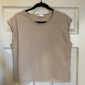 Vestique Taupe Muscle Tee